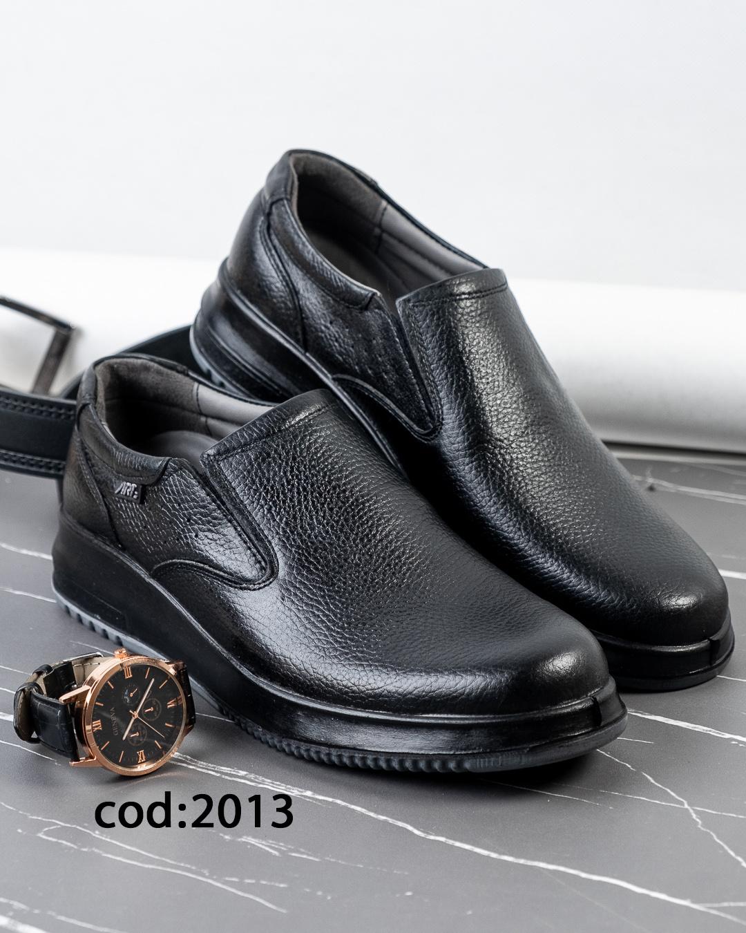  کفش بدون بند تمام مشکی ART 2013 